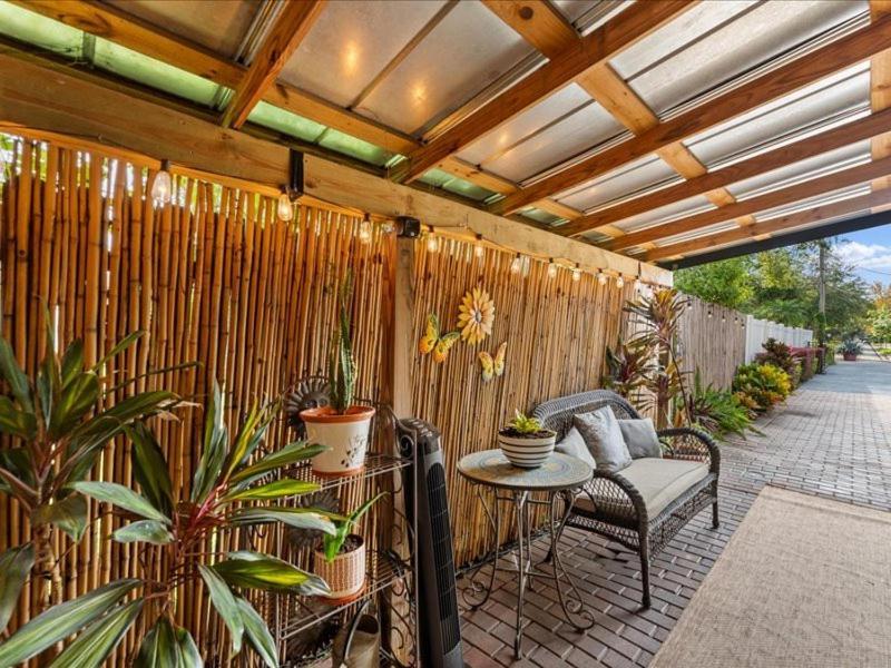 College Park-Orlando 5Star Villa Oasis - Home Away From Home - Quiet Neighborhood-Private Botanical Courtyard - Mins From Eola,Dt, Winter Park - Free Parking & Ev Plug In ภายนอก รูปภาพ